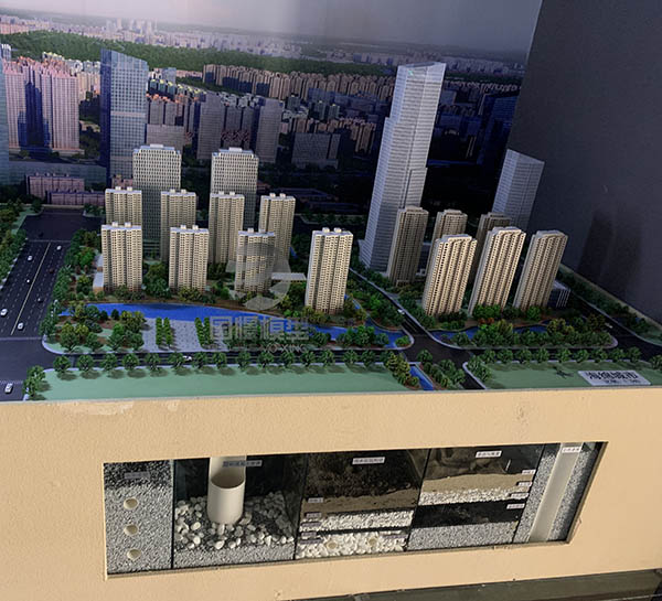 资中县建筑模型